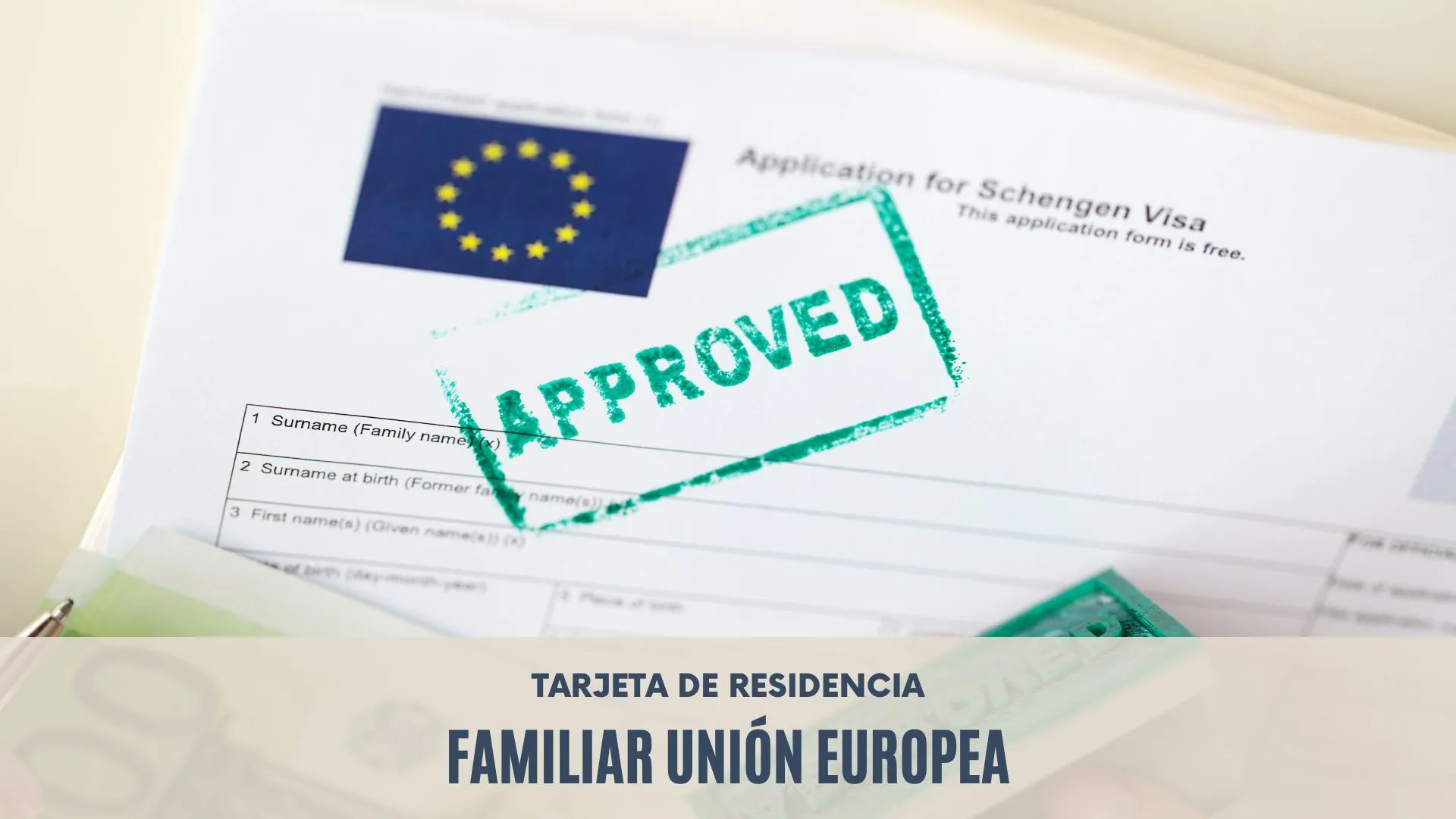 Tarjeta residencia de familiar de ciudadano de la Unión Europea